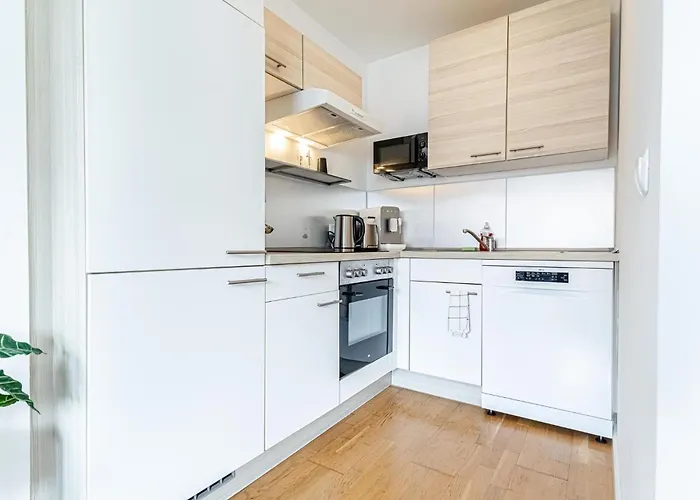 Apartment Modern & Stylish 1br, 1lr At Center